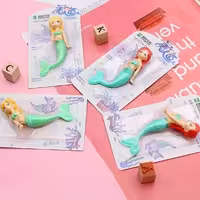 پاکن  فانتزی پری دریایی / پاکن فانتزی طرح پری دریایی در دو رنگ قرمز و زرد و چهار طرح 