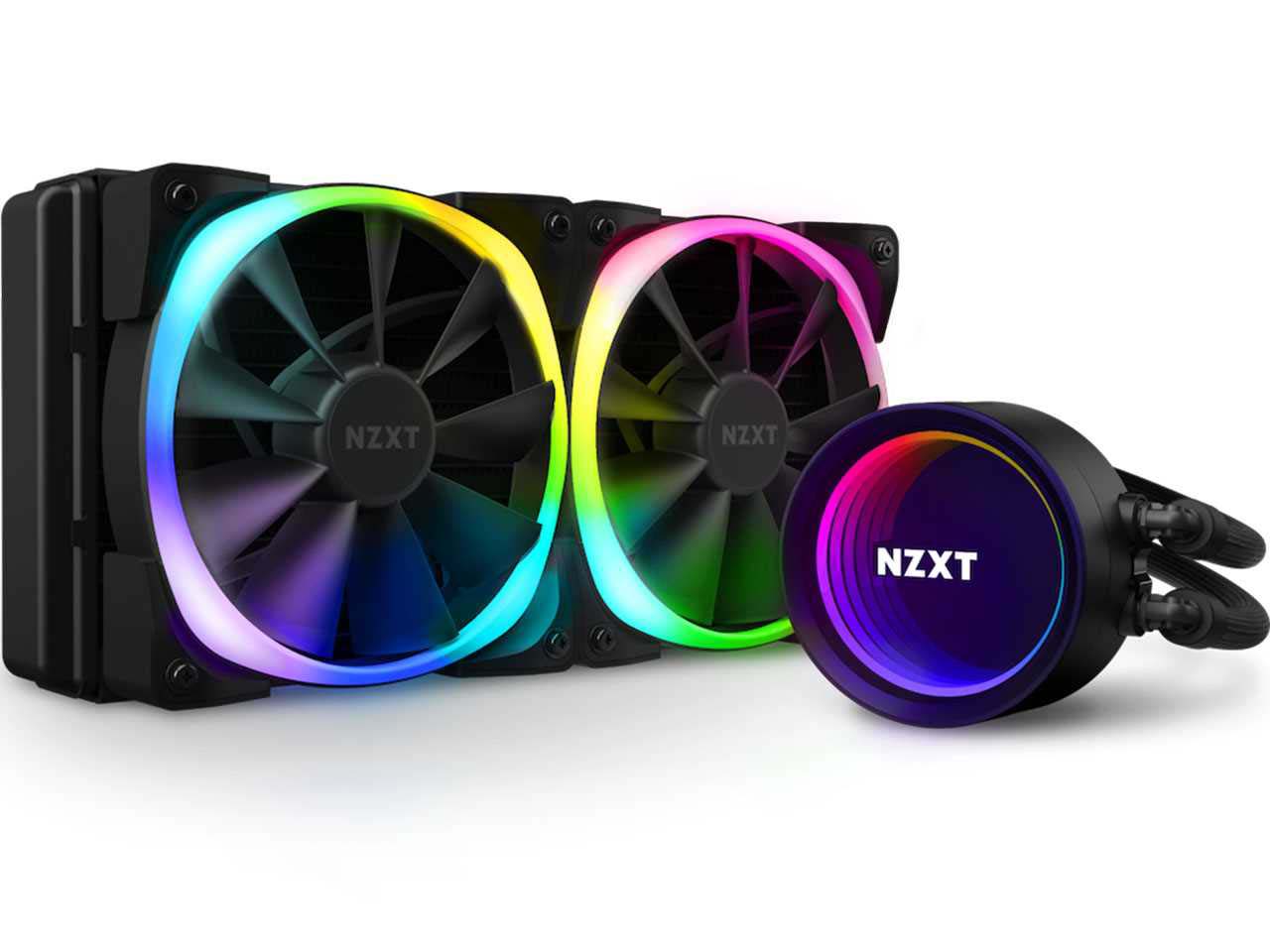 خرید خنک کننده مایع پردازنده ان زد ایکس تی NZXT Kraken X53 RGB AIO 240 Black با بهترین قیمت