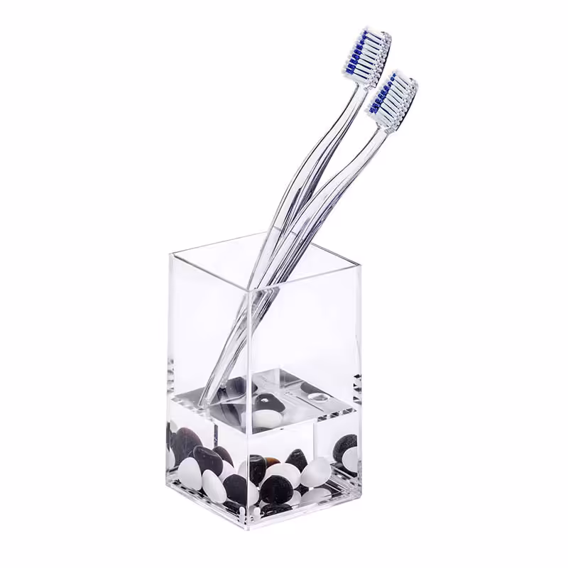 جا مسواکی پلاستیکی شفاف فانتزی مدل Danub برند ونکو آلمان