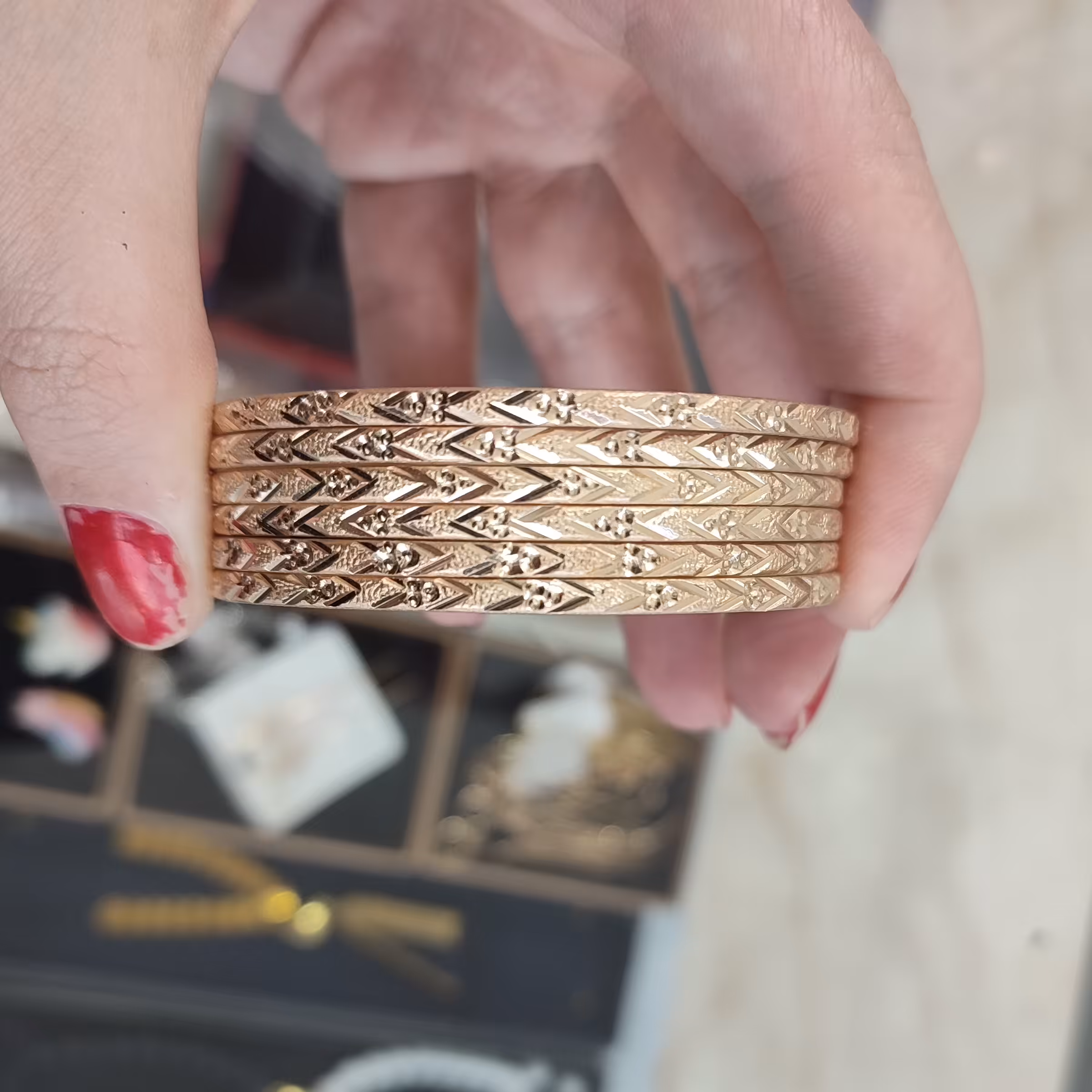 النگو طلا روس کد 5520