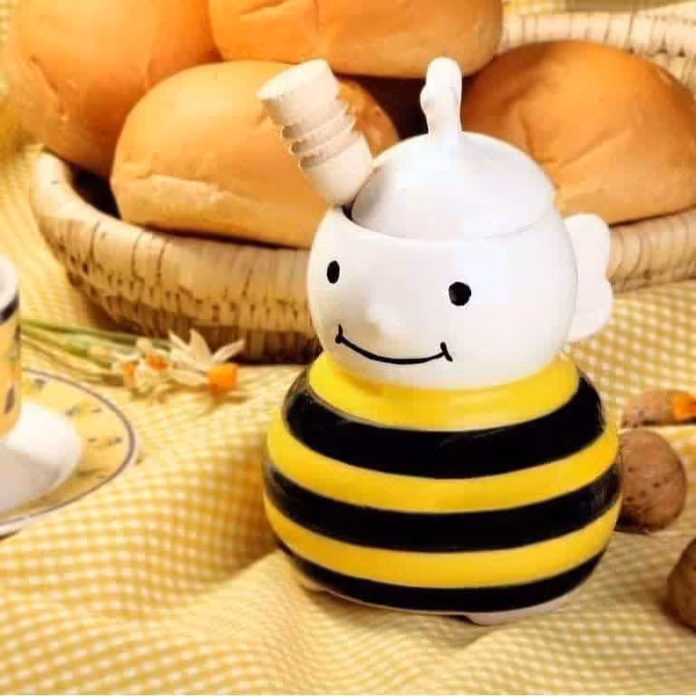 عسل خوری سرامیکی رنگی