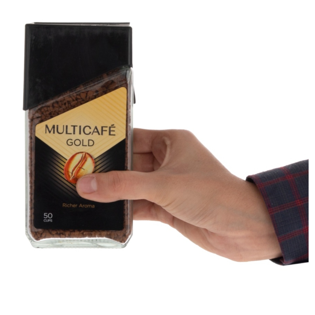 قهوه فوری گلد مولتی کافه 100 گرم آقای عطار