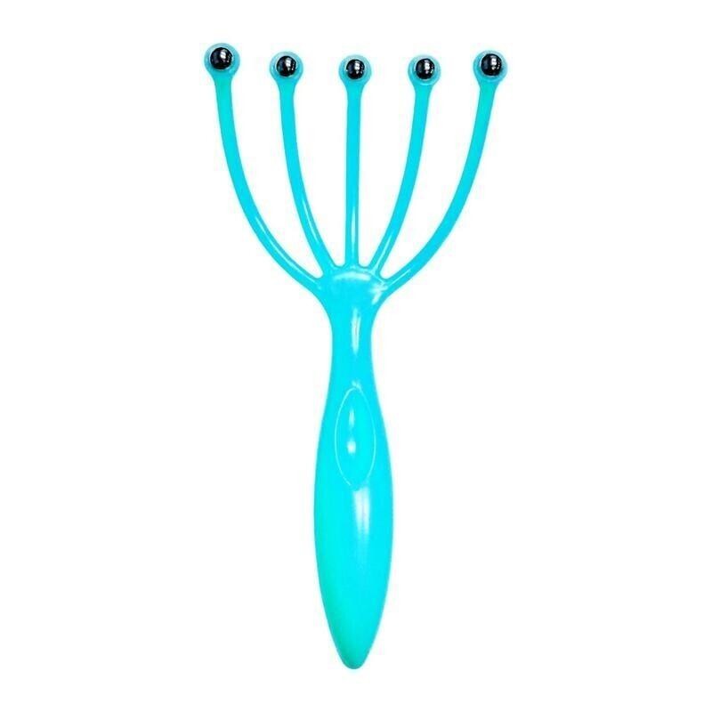 ماساژور سر الیپس سبز آبی