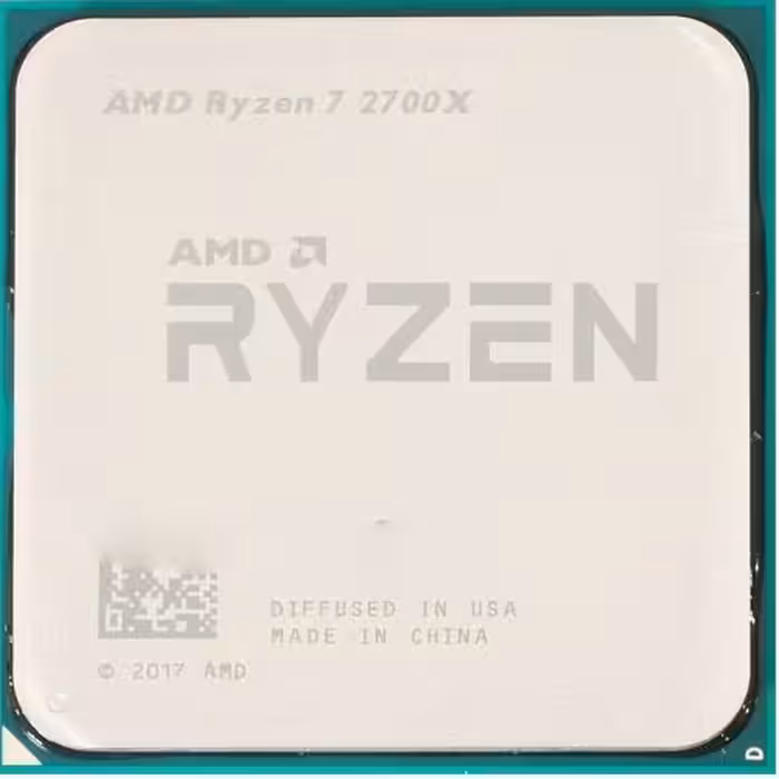 پردازنده تری ای ام دی مدل رایزن7 2700 ایکس با فرکانس 3.7 گیگاهرتز