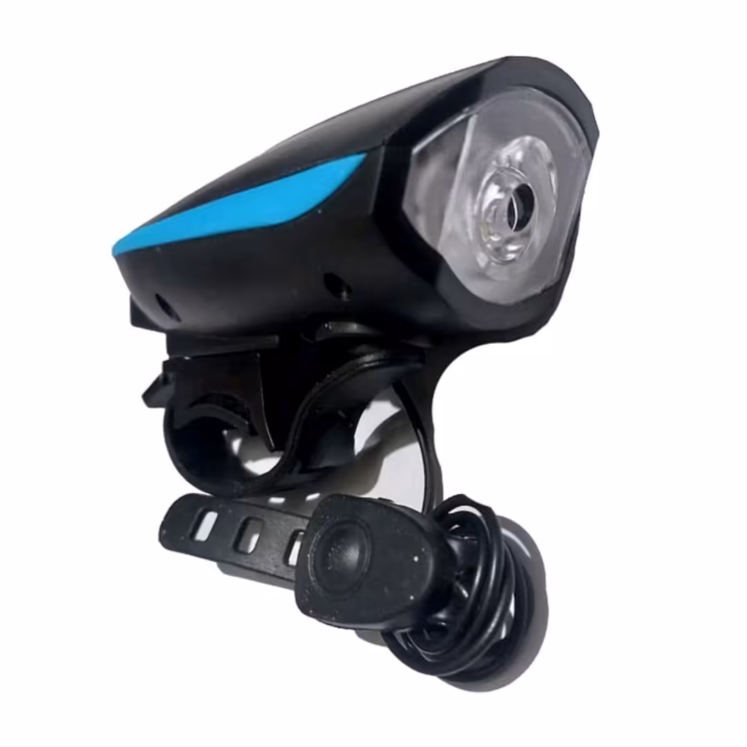 ،،،،، چراغ جلوی بوق دار شارژی دوچرخه 