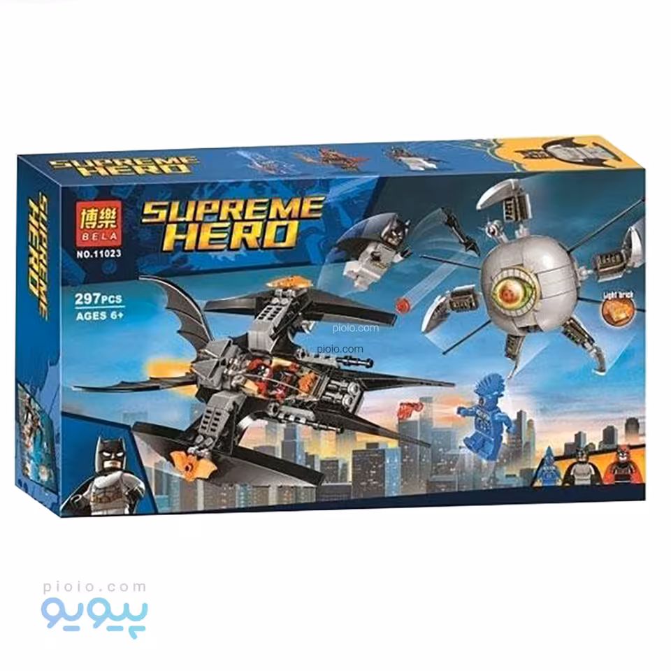 لگو سفینه تک چشم و بتمن Bela مدل 11023 عمده و کارتنی