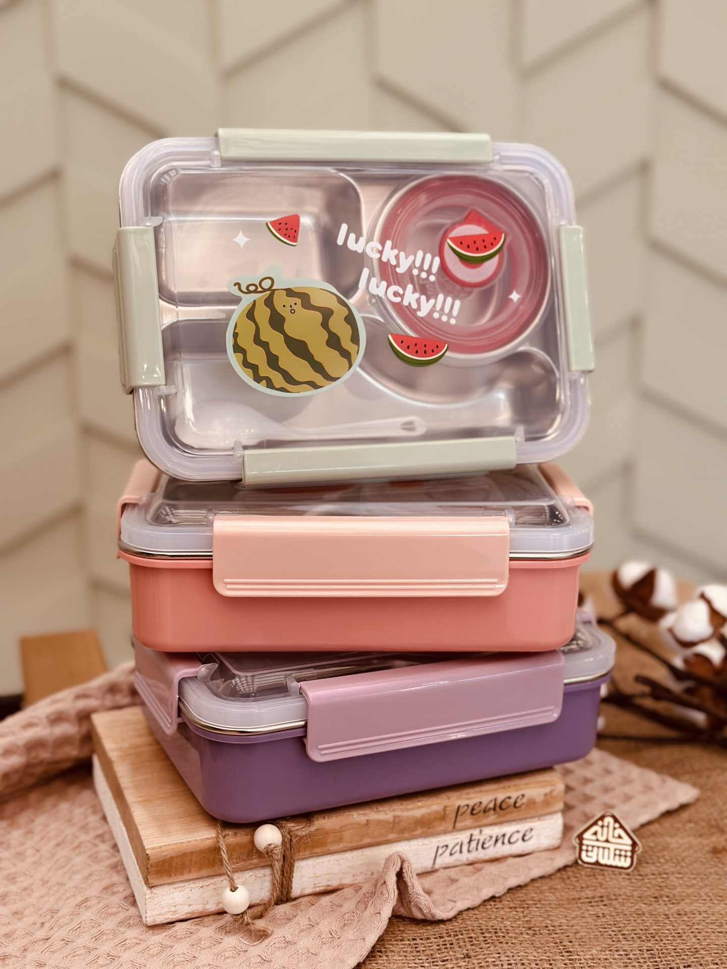 ظرف غذای میوه ای داخل استیل کد001236