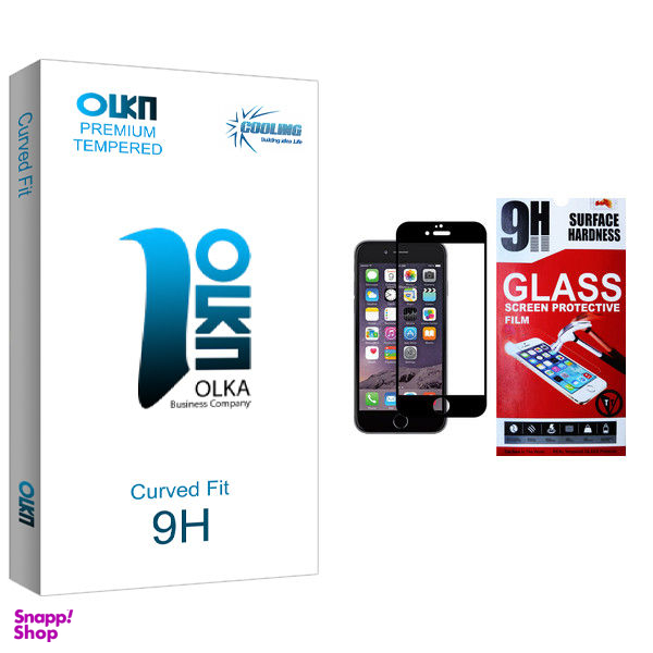 محافظ صفحه نمایش کولینگ مدل Olka glass مناسب برای گوشی موبایل اپل 6 Iphone