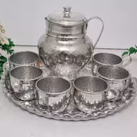 پارچ  و لیوان روحی درب دار