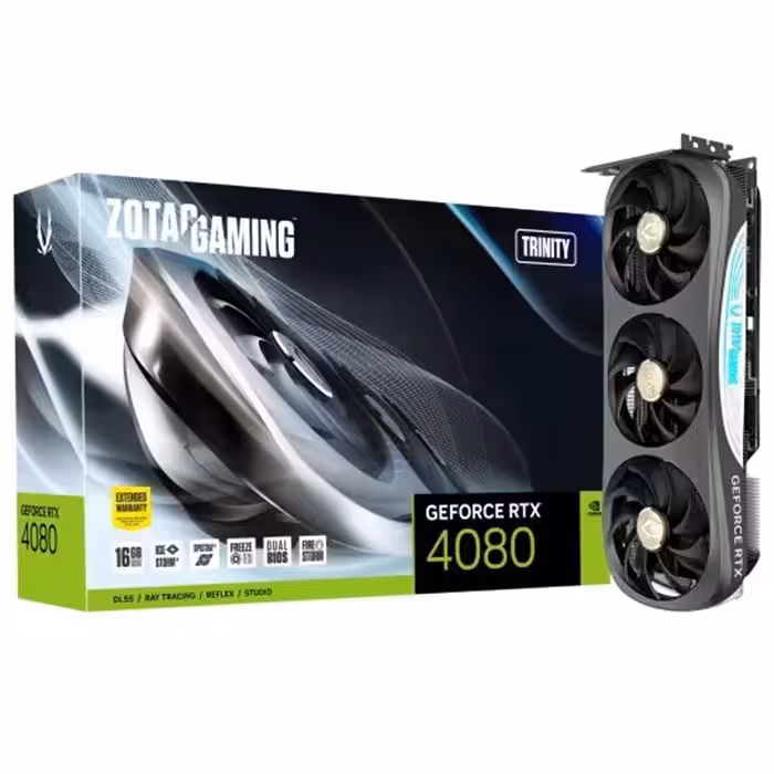 کارت گرافیک زوتک Zotac RTX 4080 AMP Trinity 16GB