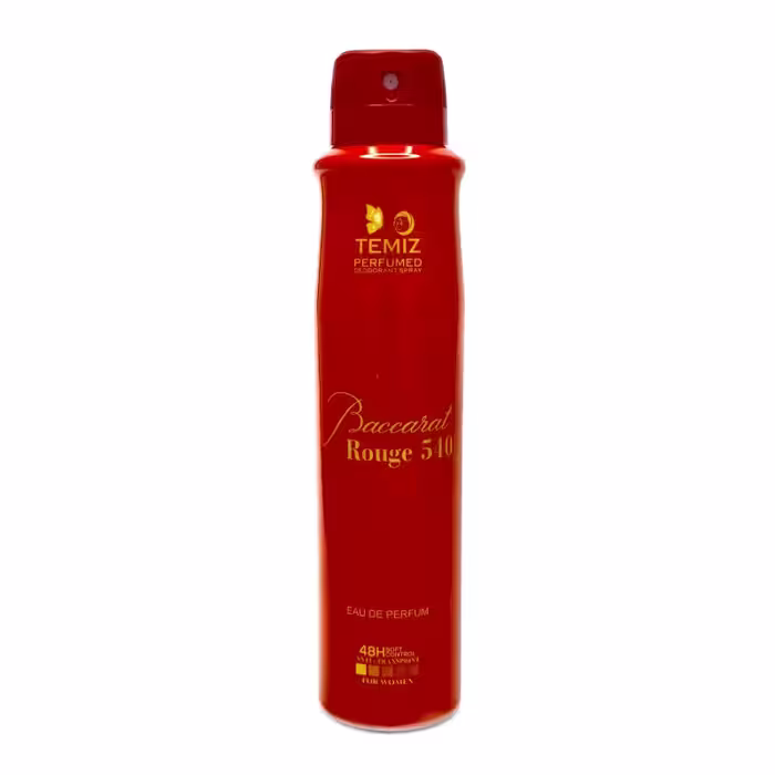 اسپری بدن رایحه Baccarat Rouge 540 تمیز 200 میل