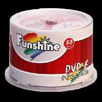دی وی دی خام Funshine مدل 16X DVD-R