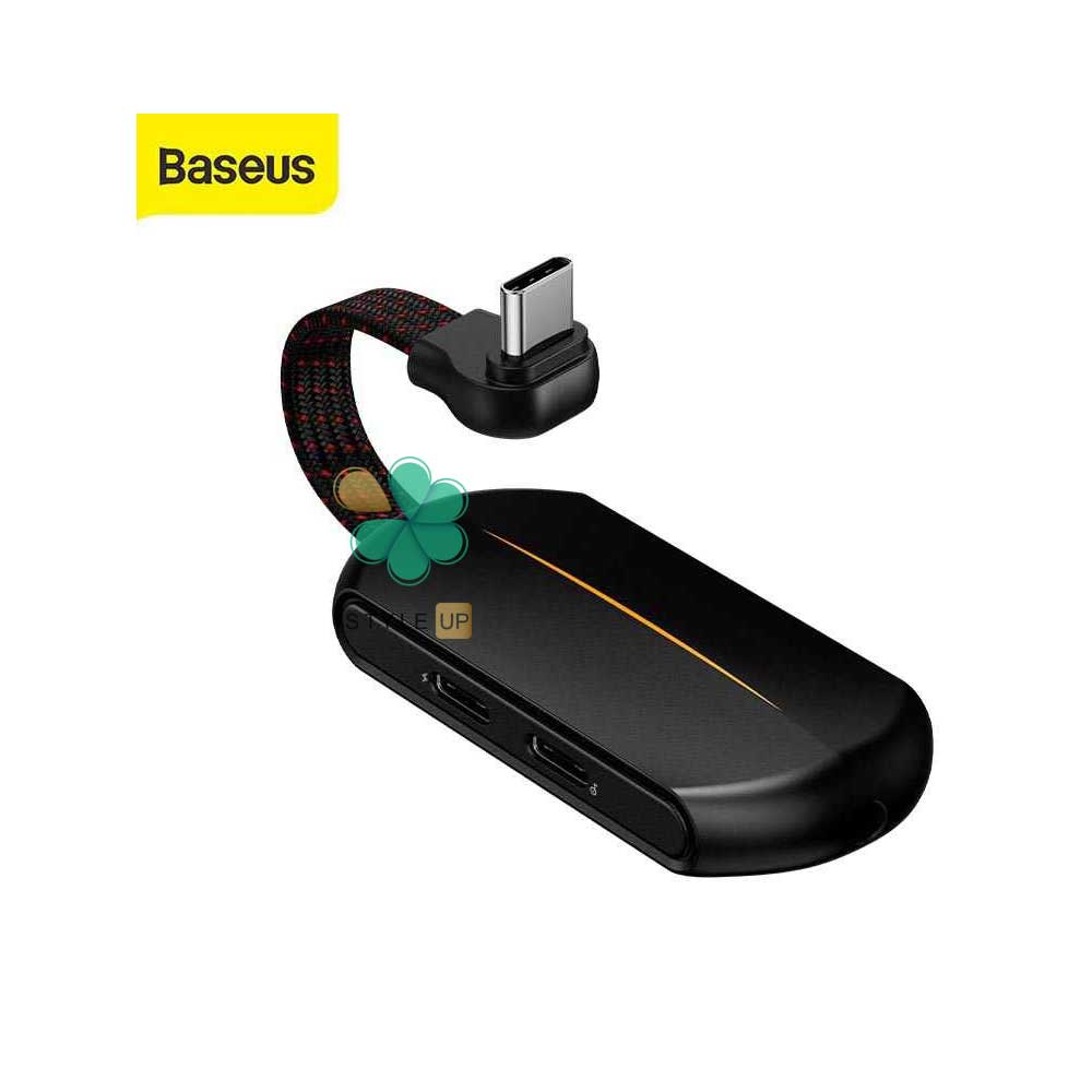 مبدل تایپ سی سه کاره گیمینگ بیسوس مدل Baseus Gamo L49