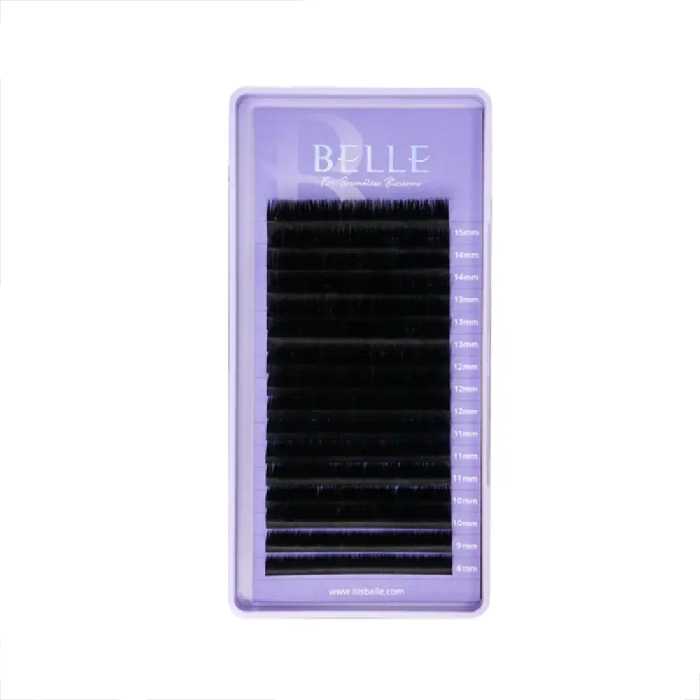 پالت مژه اکستنشن والیوم بلا BELLE تک سایز 15 ضخامت 0.10 فر D - فروشگاه میرکمالی