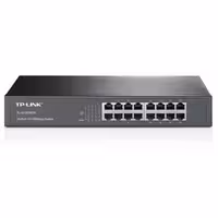 سوییچ 16 پورت مگابیتی و رکمونت تی پی-لینک مدل TPLink TL-SF1016DS گارانتی اصلی