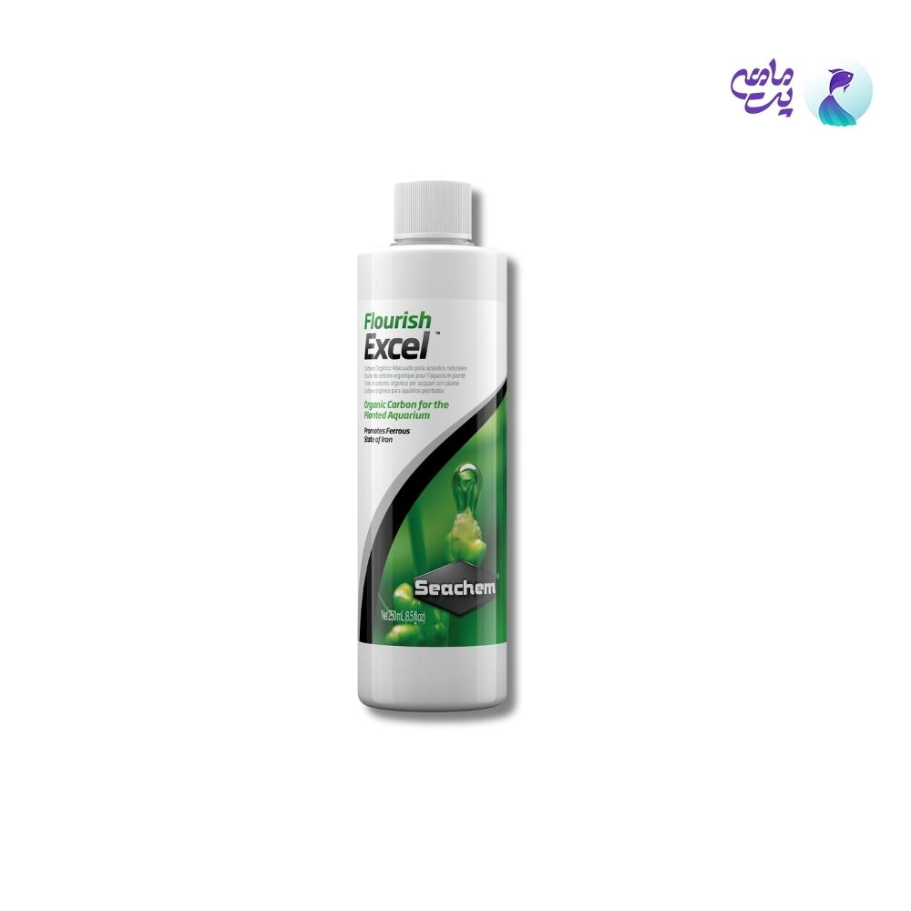 محلول کربن سیچم مدل فلاوریش اکسل حجم 250 میلیلیتر