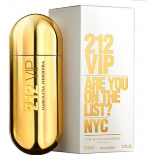 عطر ادکلن 212 وی آی پی زنانه طلایی-Carolina Herrera 212 VIP