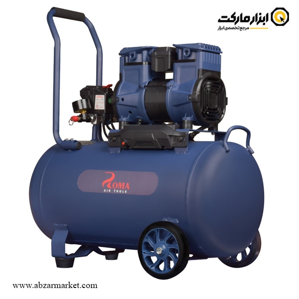 کمپرسور هوا سایلنت روما 50 لیتری سری پرایم مدل 2-1480F50