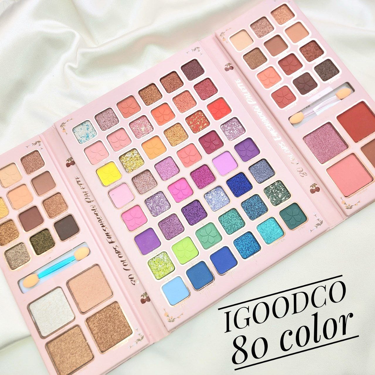 پالت سایه چشم دختر 80 رنگ اورجینال IGOODCO