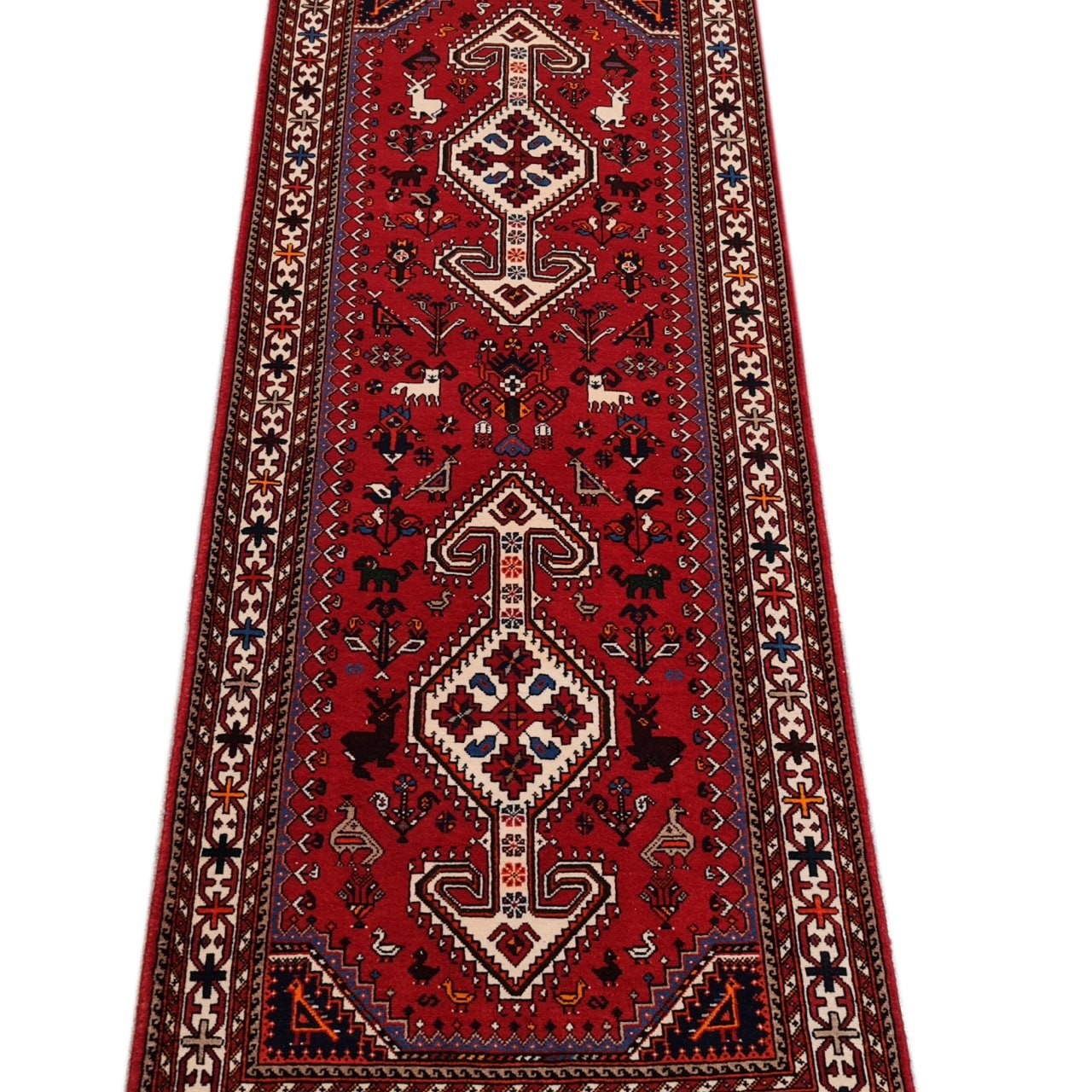 فرش کناره دستبافت طول سه متری کد 48