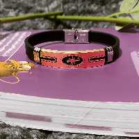 دستبند چرمی طرح عقرب