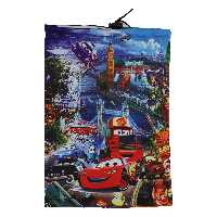 دستمال سر و گردن طرح ماشین مک کوئین