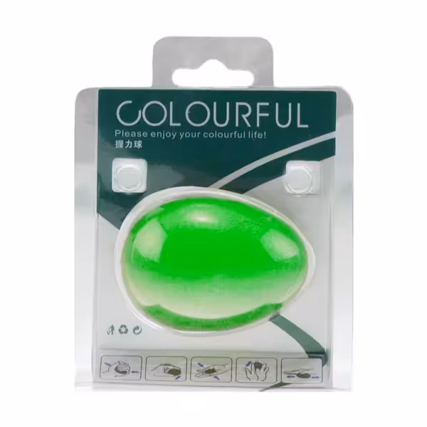 توپ تقویت مچ تخم مرغی COLOURFUL رنگ سبز