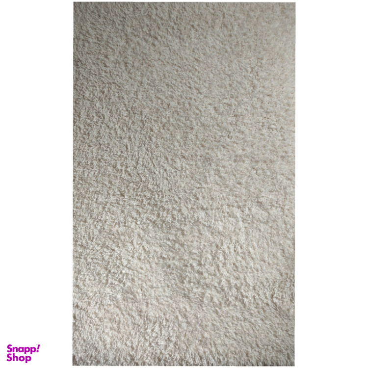 قالیچه شگی رنگ کرم