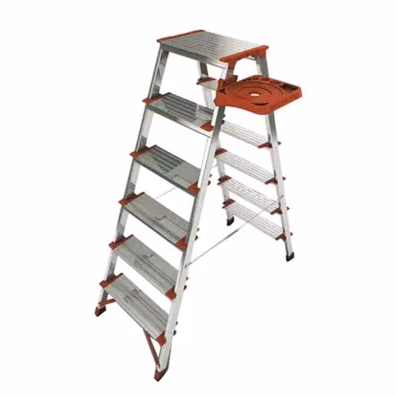 نردبان 6 پله آلوم پارس پله مدل برلیان خانگی