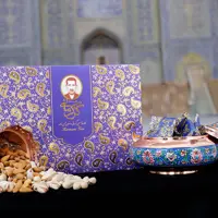 گز مخلوط28درصدلقمه ممتاز کرمانی450گرمی سوغات اصفهان