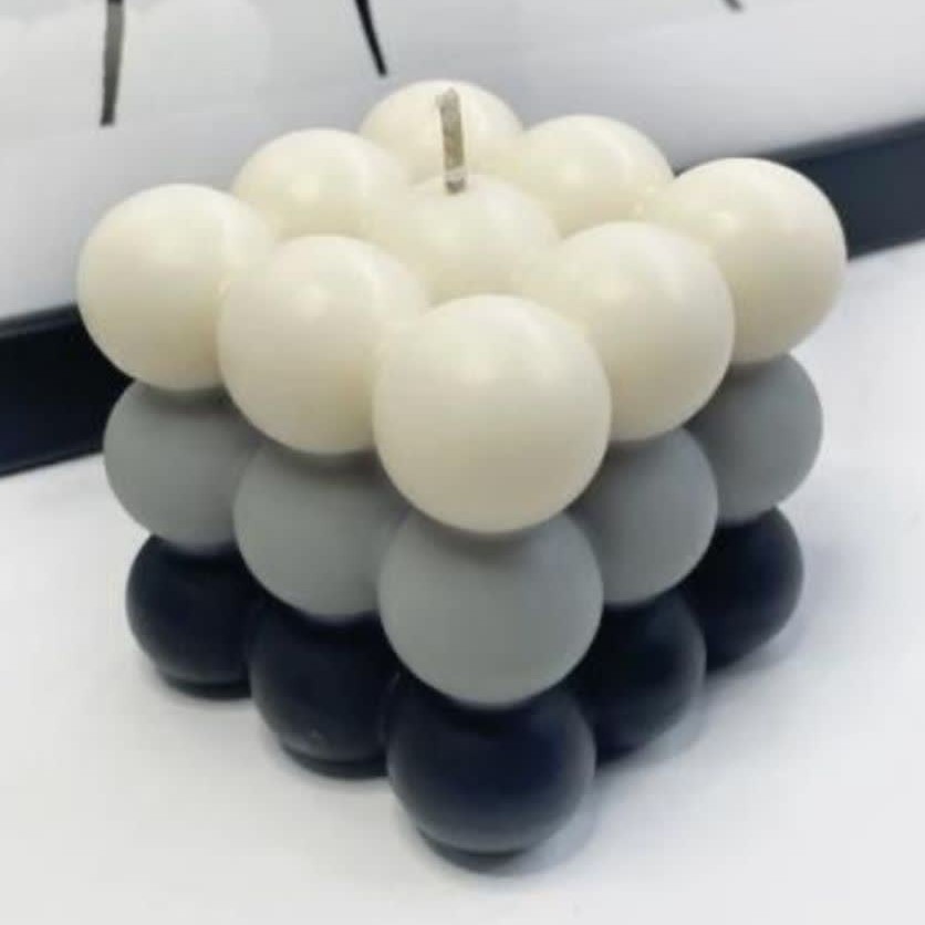 شمع روبیک.شمع معطر . شمع تزئینی. شمع در رنگ دلخواه