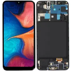تاچ السیدی اولد گوشی سامسونگ Samsung Galaxy A20 ا TOUCH&LCD SAMSUNG A205  FRAME OLED BIG