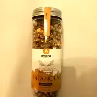 گرانولای جو دوسر و عسل همراه نوتلا و فندق آونا Avena وزن 380 گرمی 