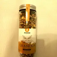 گرانولای جو دوسر و عسل همراه نوتلا و فندق آونا Avena وزن 380 گرمی 