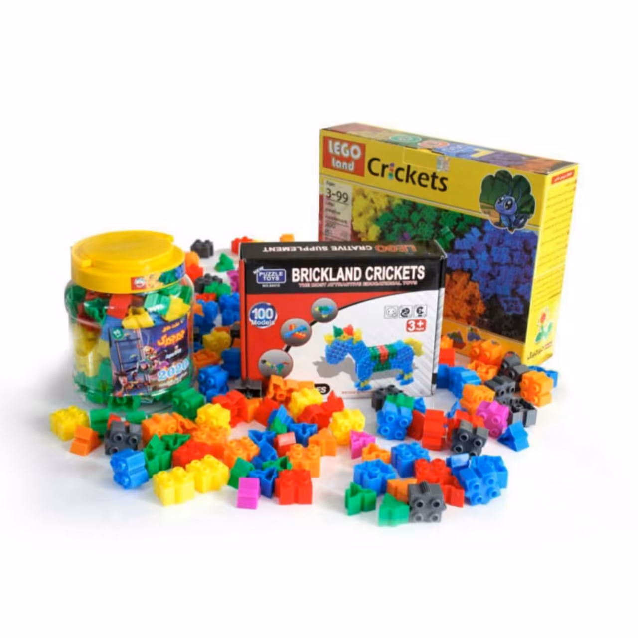 لگو سرزمین خشتی جیرجیرک 200 عددی