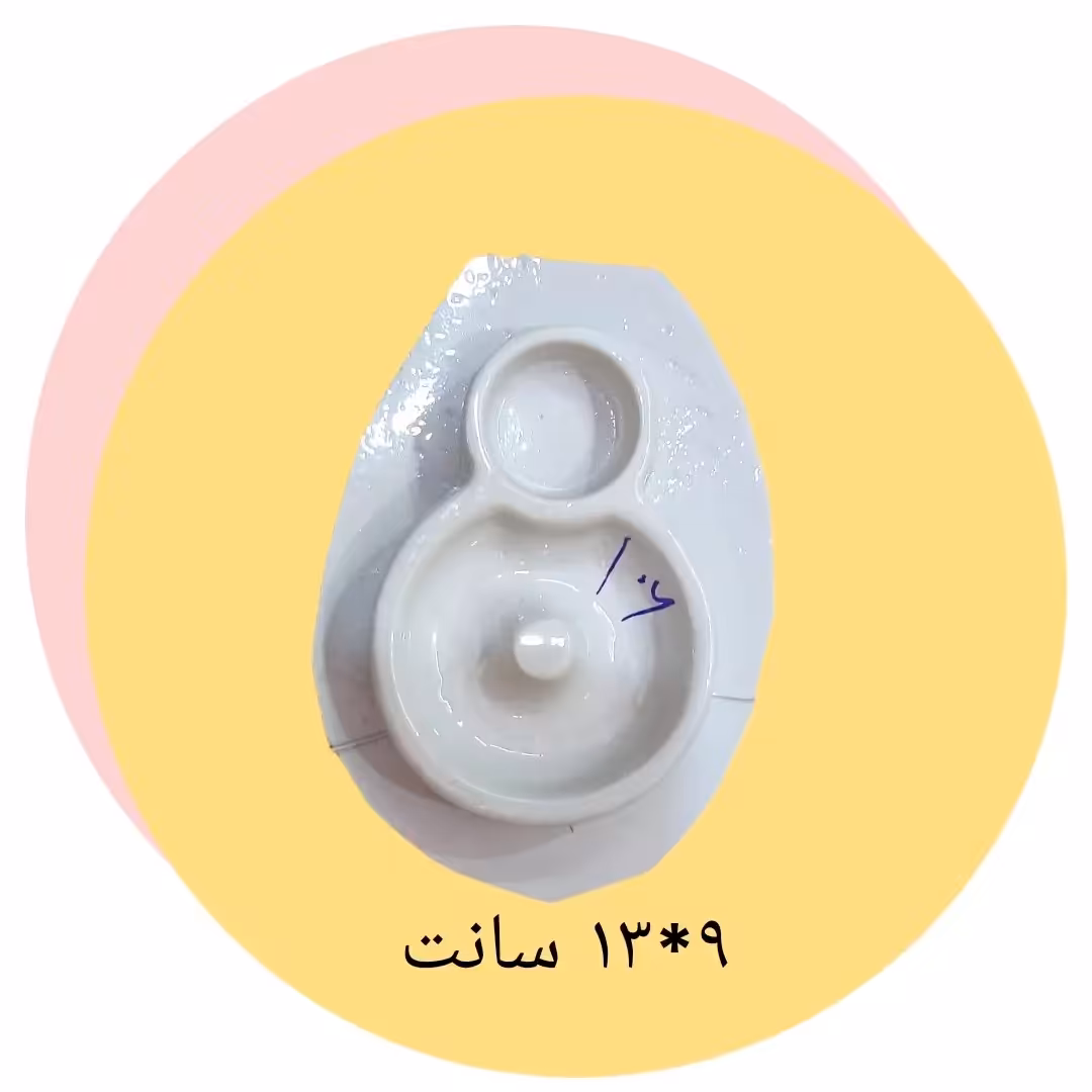 قالب طلقی عودسوز  همراه با جا شمعی