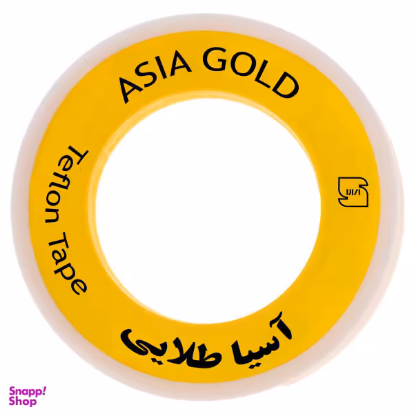 نوار تفلون آسیا طلایی مدل Asia-12 مجموعه 12 عددی