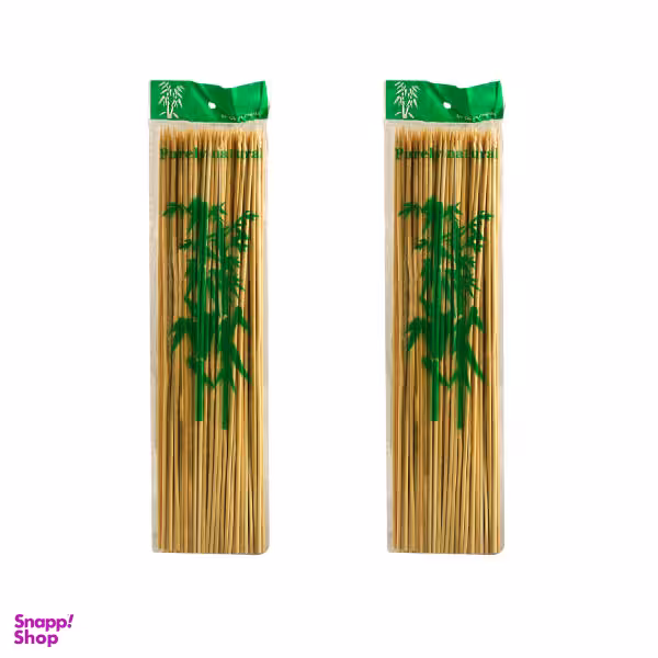 سیخ مدل چوبی کد H700 دو بسته 80 عددی