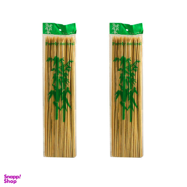 سیخ مدل چوبی کد H700 دو بسته 80 عددی