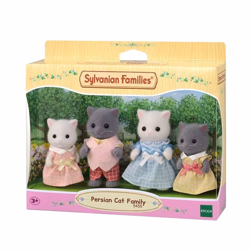 خانواده گربه پرشین سیلوانیان فامیلیز sylvanian families 5455
