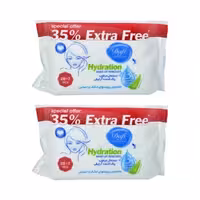 دستمال مرطوب دافی مدل Hydration 01 مجموعه 2 عددی