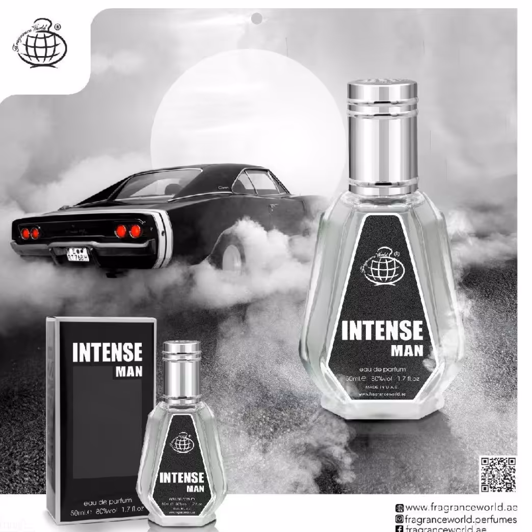 ادکلن اینتنس من 50 میل فراگرنس ورد INTENSE MAN
