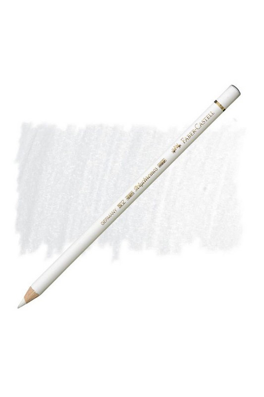 مداد رنگی polychromos white 101 فابر کاستل faber castel