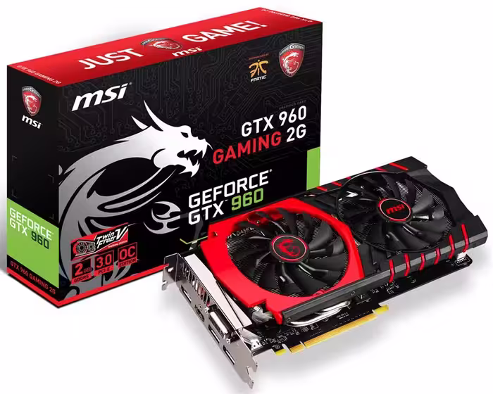کارت گرافیک گیمینگ جی تی ایکس 960 ام اس آی