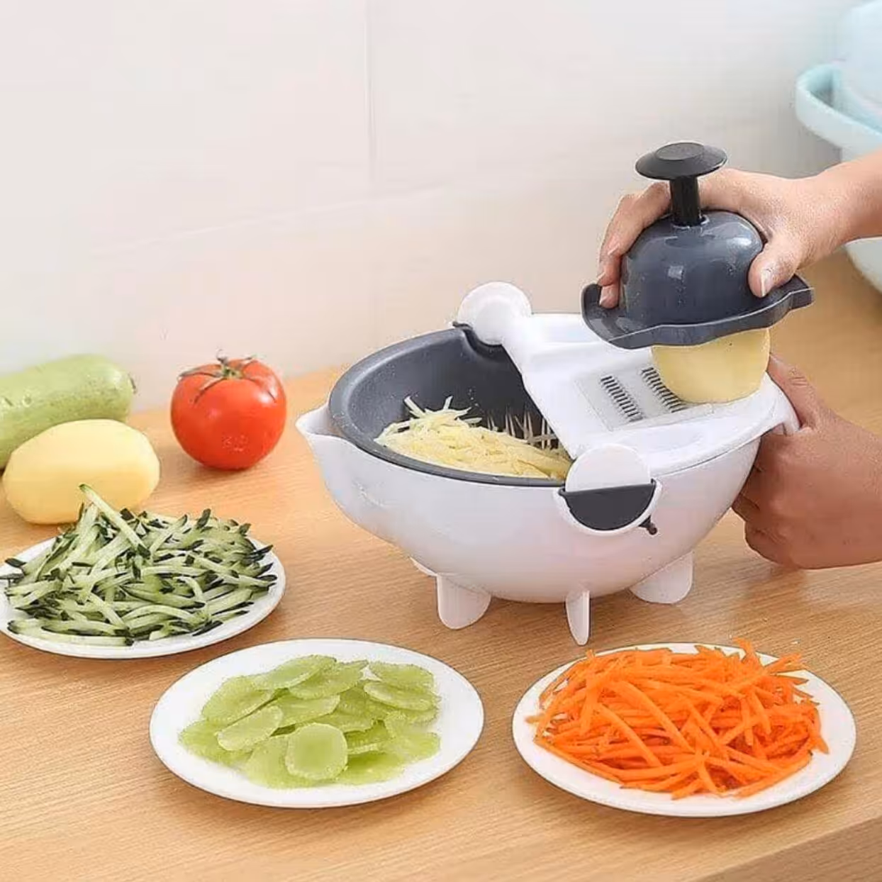 سالادساز و آبکش چندکاره