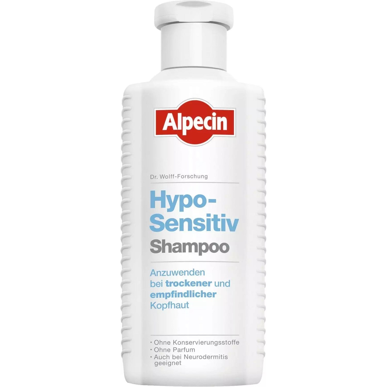 شامپو پوست سر خشک و حساس آلپسین Alpecin Hypo Sensitiv حجم 250 میلی لیتر