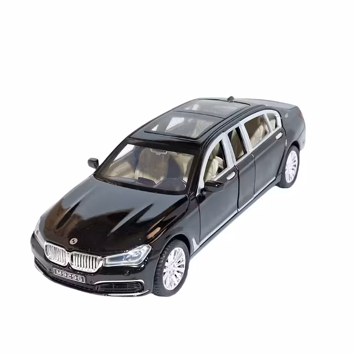 ماکت ماشین فلزی بی ام و BMW LI 780 مقیاس 1-24 تمام درب ها بازشو