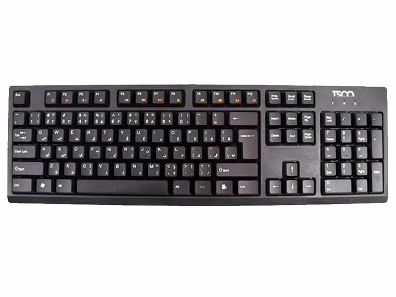 کیبورد با سیم تسکو TSCO TK 8017 Wired Keyboard