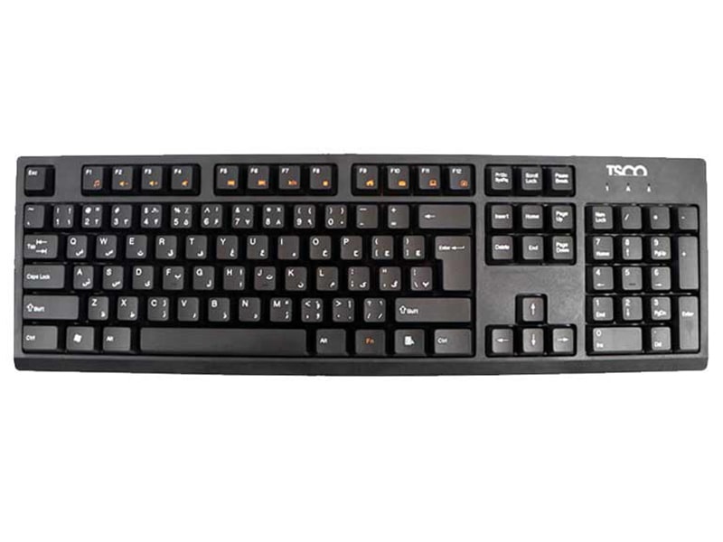 کیبورد با سیم تسکو TSCO TK 8017 Wired Keyboard
