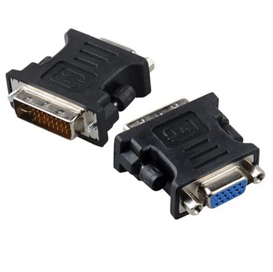 تبدیل DVI به VGA بافو -  DVI-I 24 5 Male To VGA F
